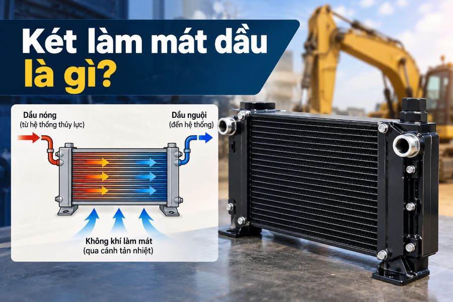 Két làm mát dầu là gì?
