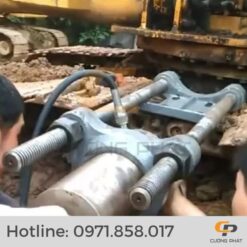 Ứng dụng thực tế của máy ép xích thủy lực 200 tấn