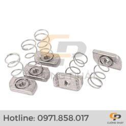 đai ốc rãnh thanh chống mạ kẽm
