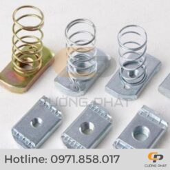 đai ốc rãnh thanh chống mạ kẽm